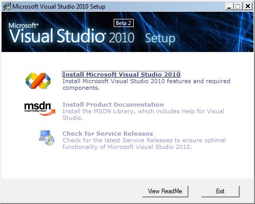 · Click InstallMicrosoft Visual Studio 2010 Link To Run The Ultimate ...